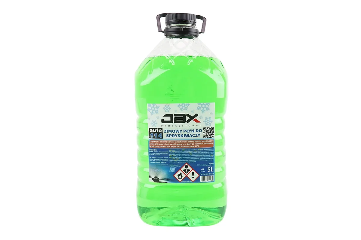 Рідина для очищення скла -10°С (в бачок омивача), зелена 5L (S_207366)
