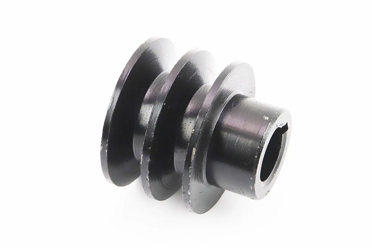 Шків під колінвал d-19mm (D-55mm, два пази під ремінь SPА, метал) 168F/170F (S_207557)