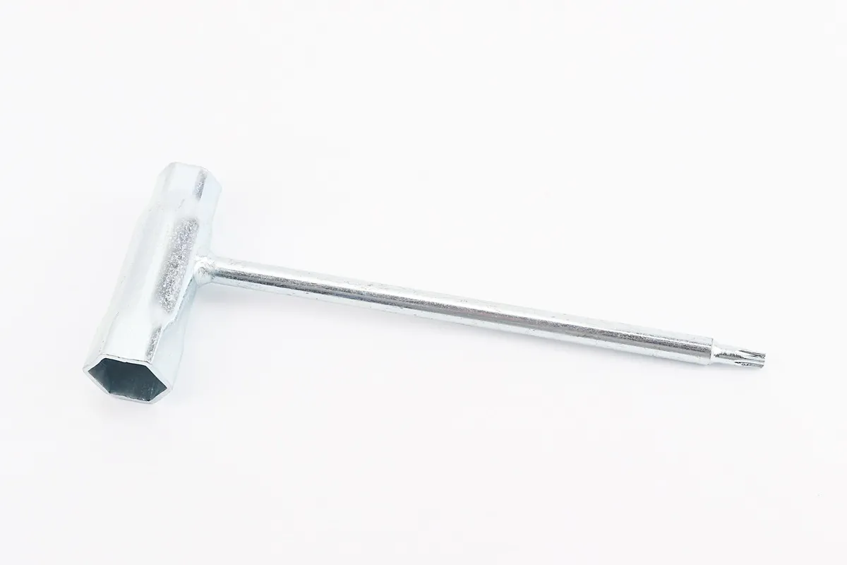 Ключ свічковий для бензопили, 13/19mm, зірочка Т27, L-160mm,посилений (S_208176)
