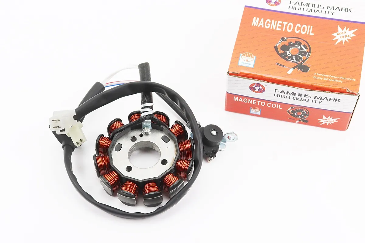 Статор магнето (генератора) Yamaha JOG SA-36J / 39J (12 котушок роз'єм 