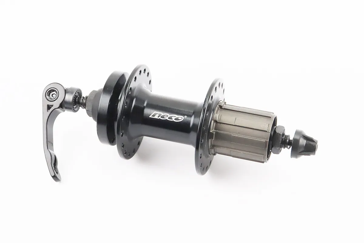 Втулка задня MTB алюмінієва 14Gx36H під касету 8-10зв, Disk-brake, кріпл. ексцентрик, чорна MS37R (S_208728)