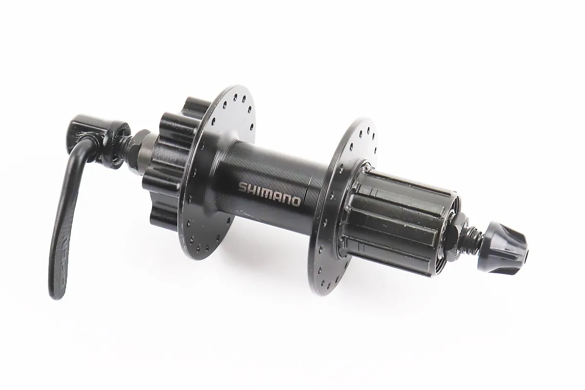 Втулка задня MTB алюмінієва 14Gx36H під касету 8-10зв, Disk-brake, кріпл. ексцентрик, чорна FH-TX506 (S_208914)