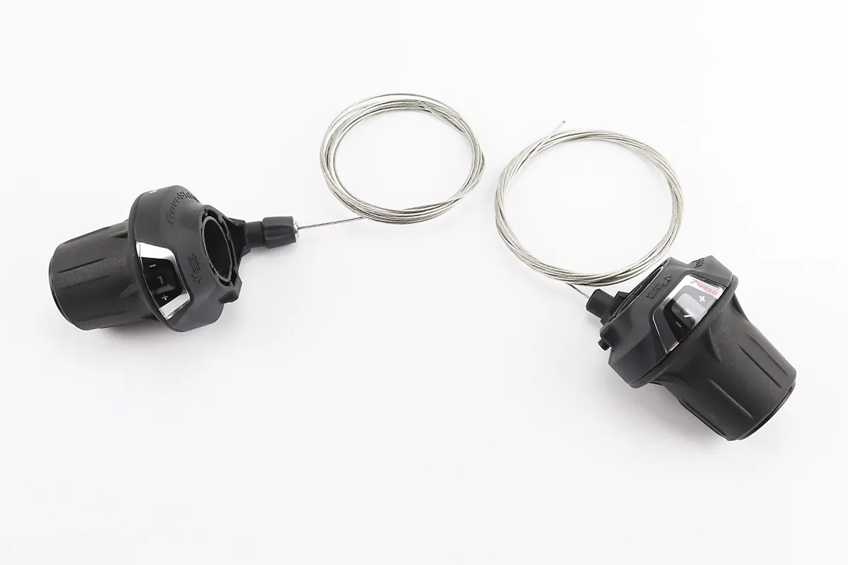 Перемикачі (грипшифт) 3x7 швидкості, чорні SL-RV300 (S_209309)