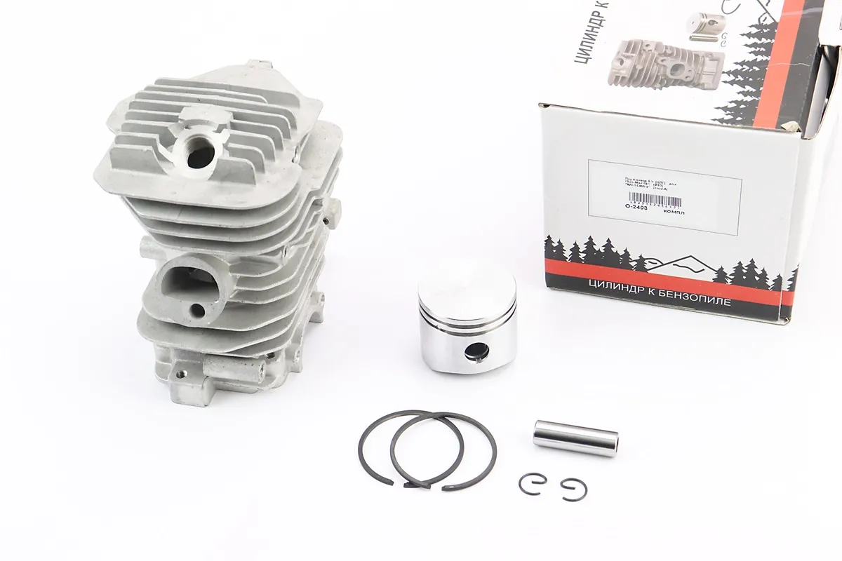 Циліндр к-кт (цпг) 40mm (палець 10mm) OLEO MAC 941C/941CX/GS/410C/GS410CX, для EFCO 141S/141SX/MT4100S/MT4100SX (S_210003)