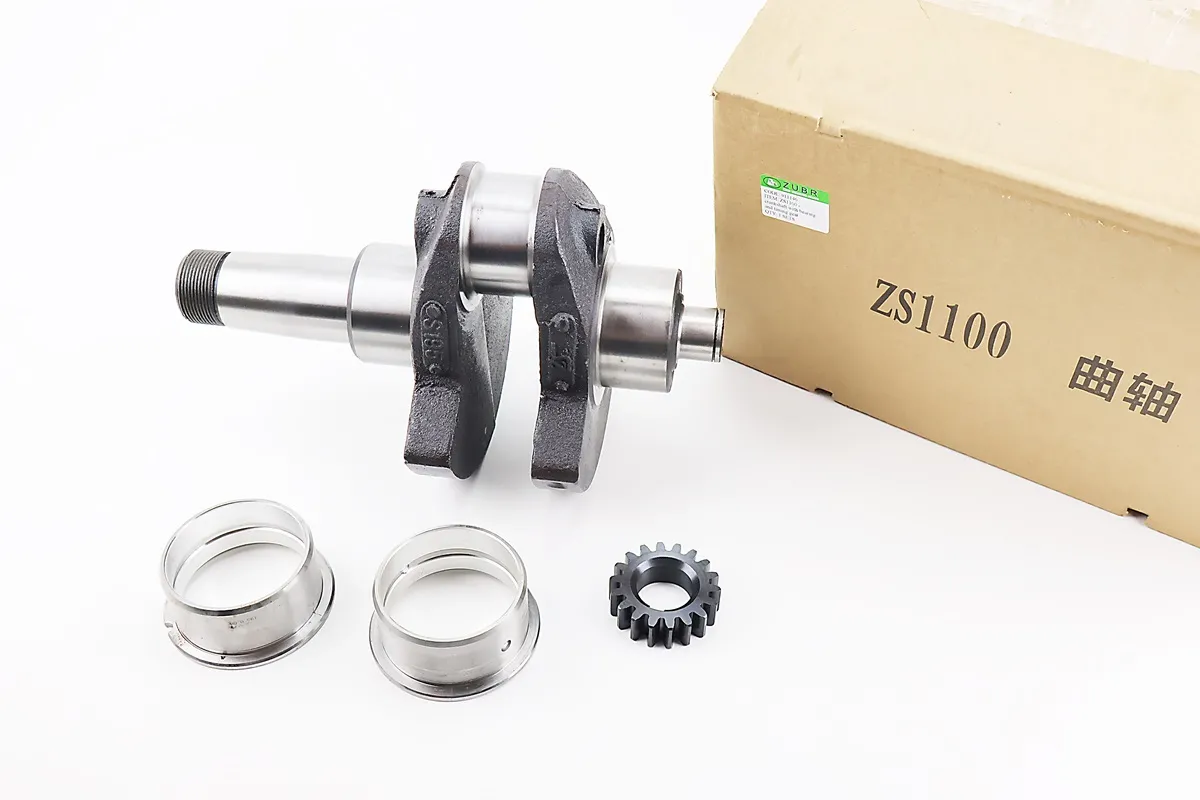 Колінвал ZS1100 + втулки + шестерня (можливий наліт) (S_210257)