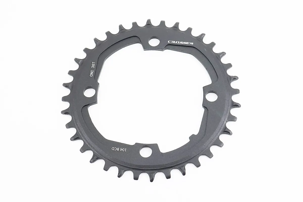 Зірка передня MTB Narrow Wide 36Т (BCD:104мм), алюмінієва, чорна (S_210372)