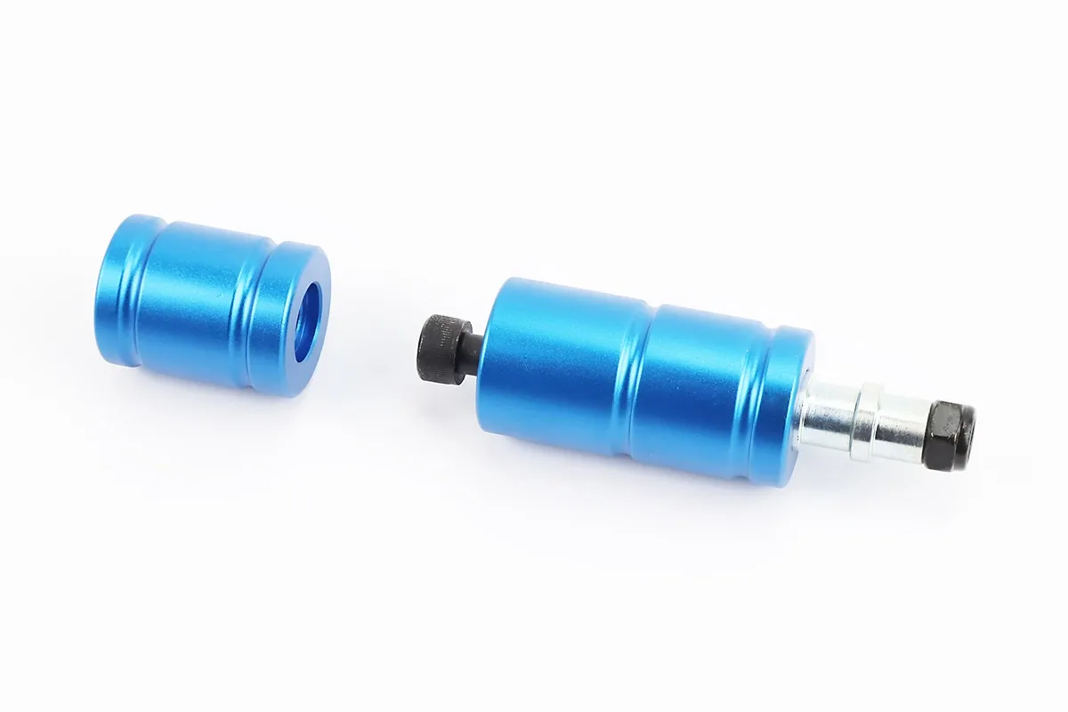 Пеги для самоката 59/39 мм TITAN 5, алюмінієві, сині, к-кт (S_210401)