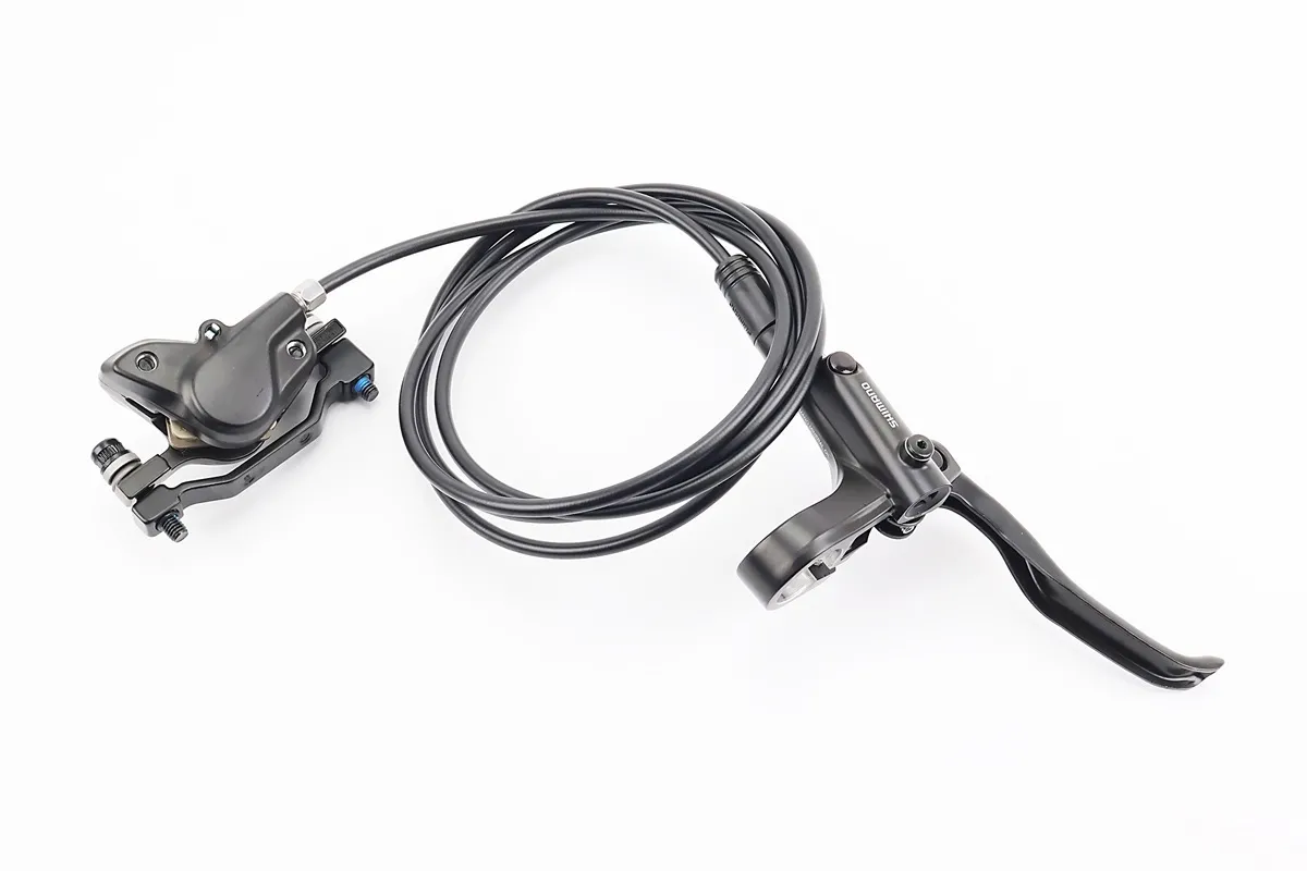 Гальмо Disk-brake гідравлічне заднє,(F180/R160) чорне BL-MT200/BR-MT200 (S_210612)