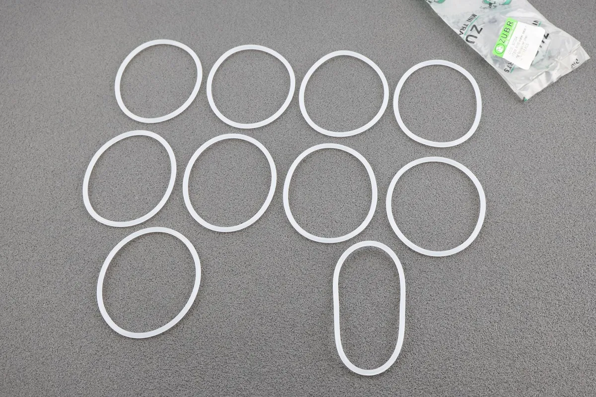 Кільце (манжет) ущільнювальне гільзи 80mm, біле R180NM, к-кт 10шт (S_210667)