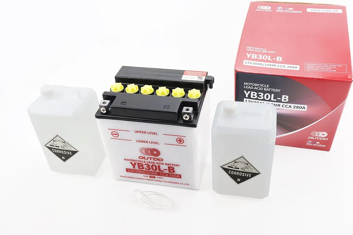 Акумулятор 12V30Аh YB30L-B кислотний (L168*W132*H176mm) (S_210724)