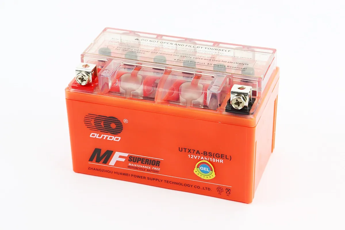 Акумулятор 12V7Ah UTX7A-BS GEL (L150 * W87 * H94mm) (S_301016)