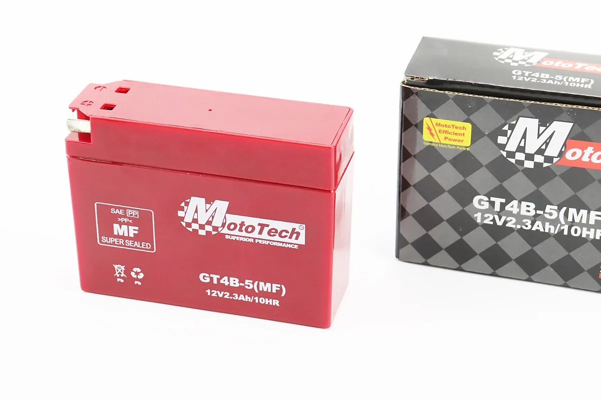 Акумулятор 12V2,3Ah GT4B-5(MF) кислотний (L115*W39*H87mm) 