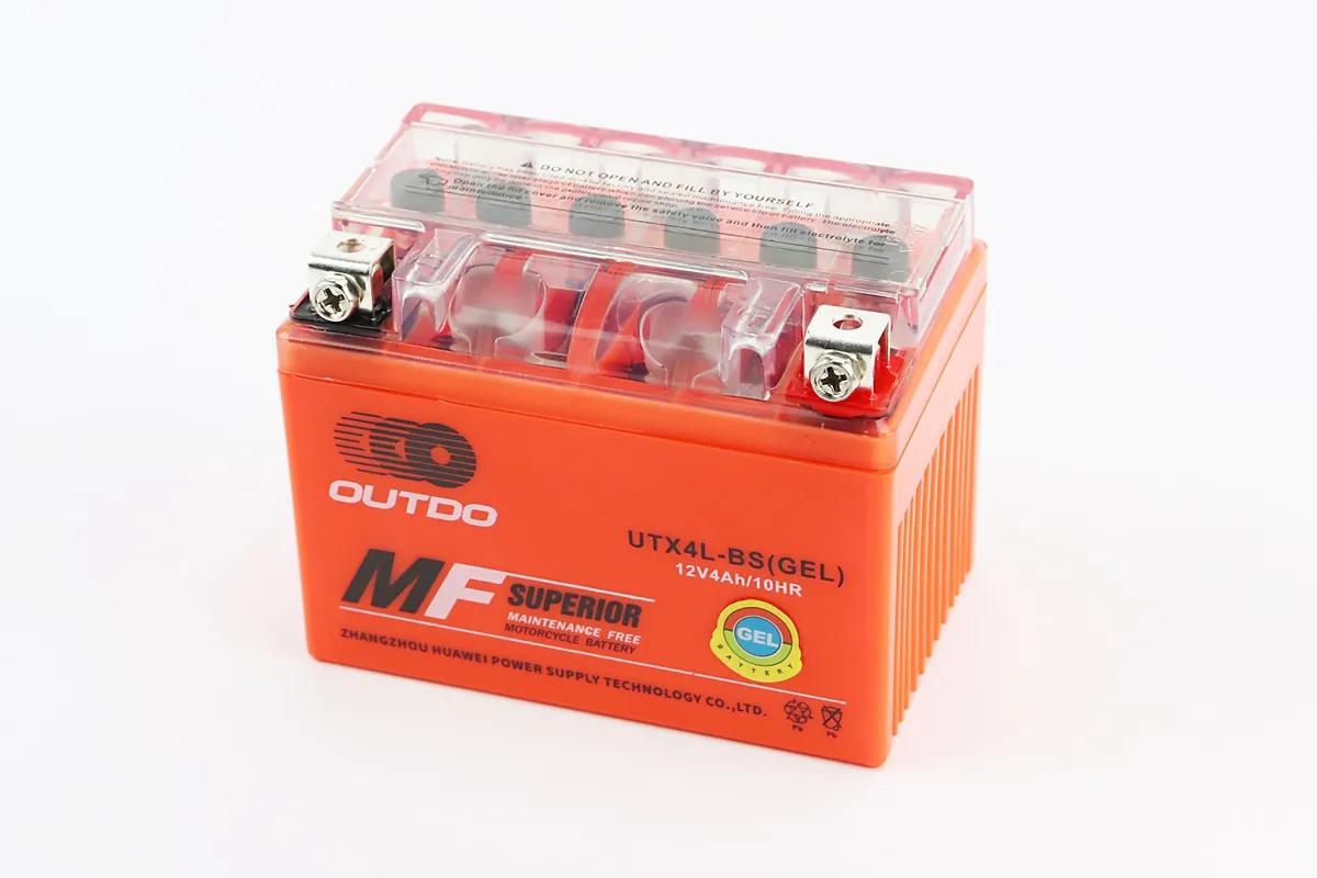 Акумулятор 12V4Ah UTX4L-BS GEL (L113 * W70 * H85mm) (S_301334)