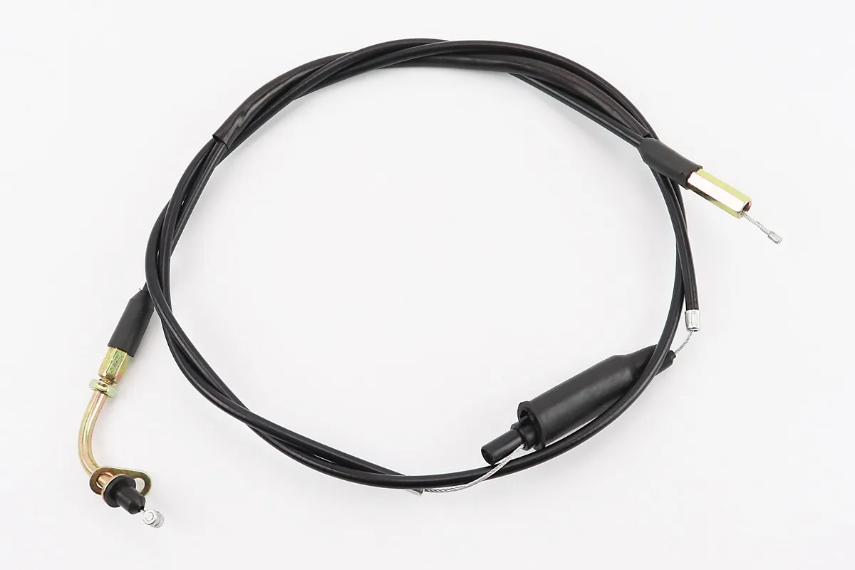 Трос газу Yamaha JOG (наконечник з внутрішнім різьбленням) (трос 165см; кожух 153см) (S_308579)