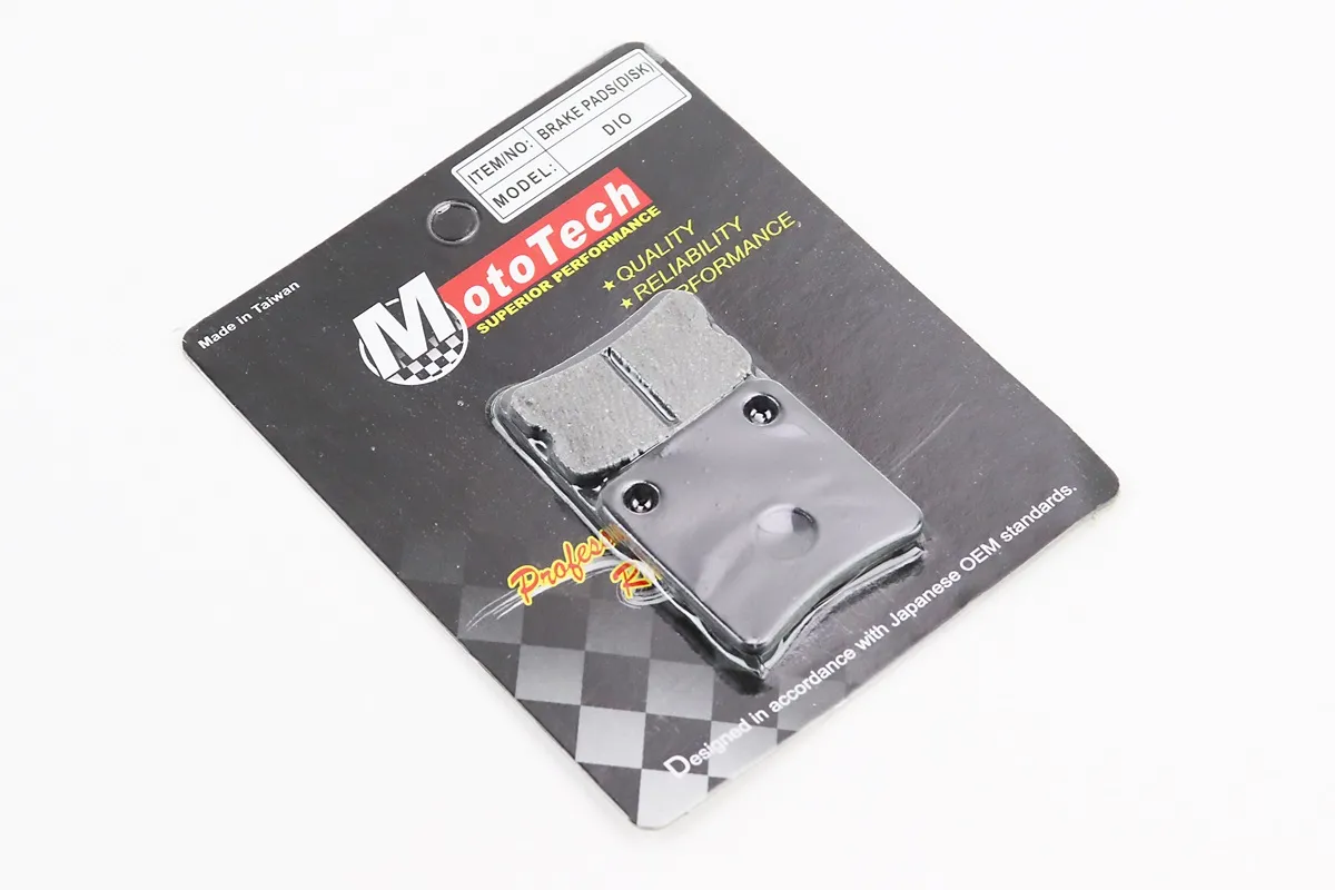 Гальмівні колодки (дискові) Honda DI050 / Tact 50; DAELIM GZ50; SYM- Orbit 50; KYMCO- MXU 400 к-кт 2шт (S_308879)