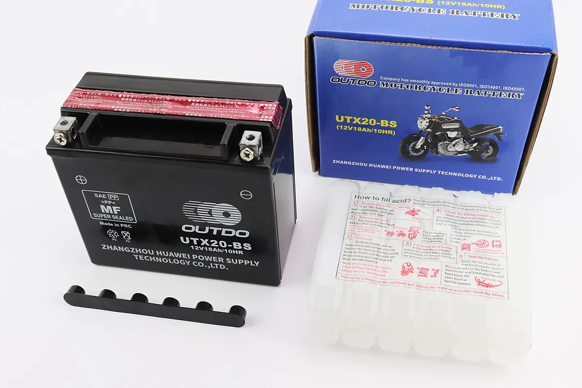 Акумулятор 12V18Аh UTX20-BS кислотний (L175*W85*H155mm) (S_348204)