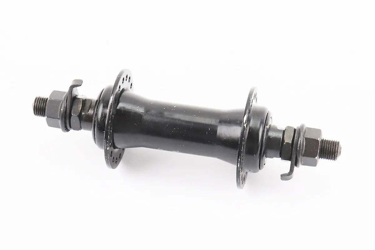 Втулка передня MTB 14Gx36H, Disk-brake (різьба), кріпл. гайка, чорна SF-A07F (S_406864)