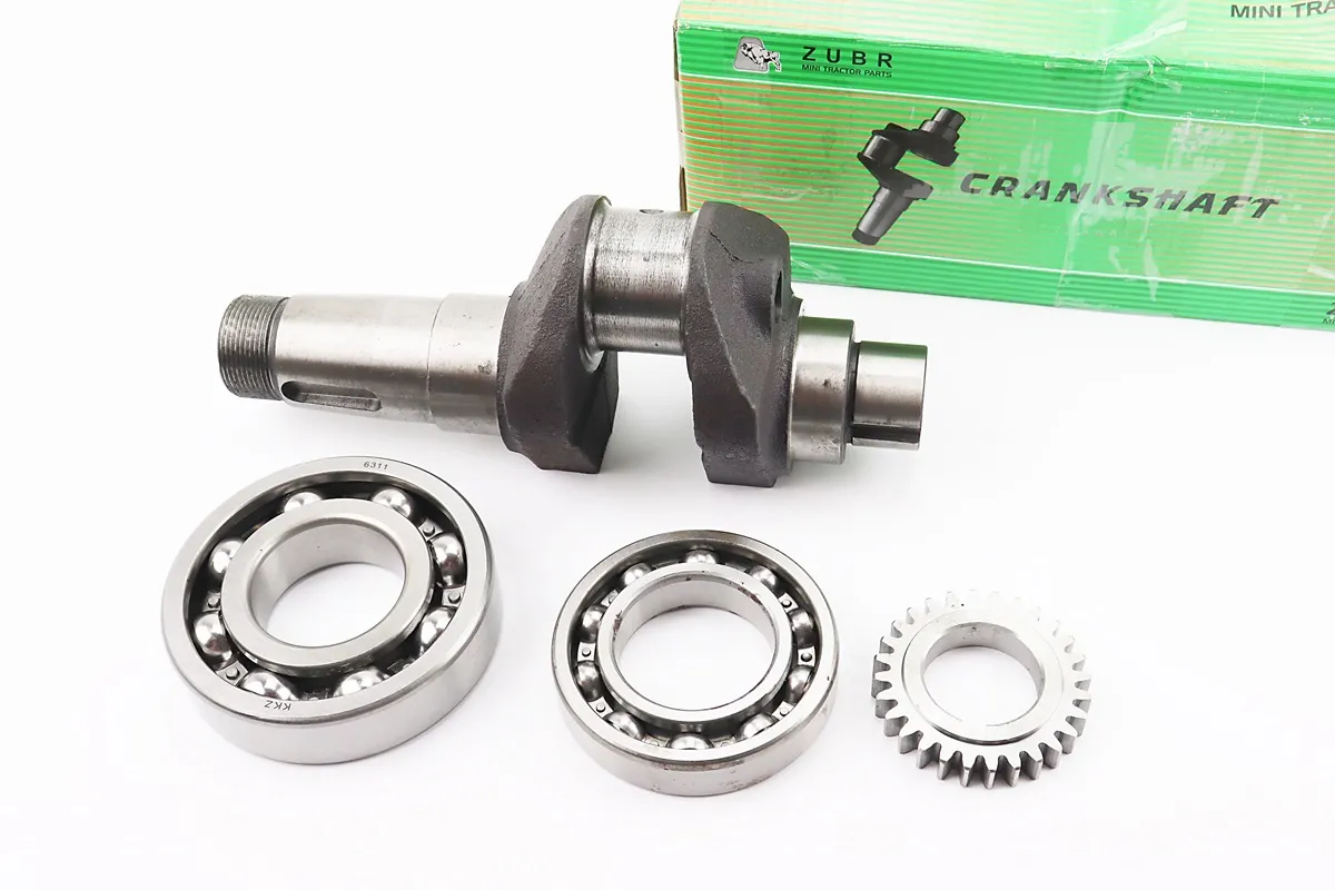 Колінвал R195NM+підшипники+шестерня, CROSSER, S-180 (S_608352)