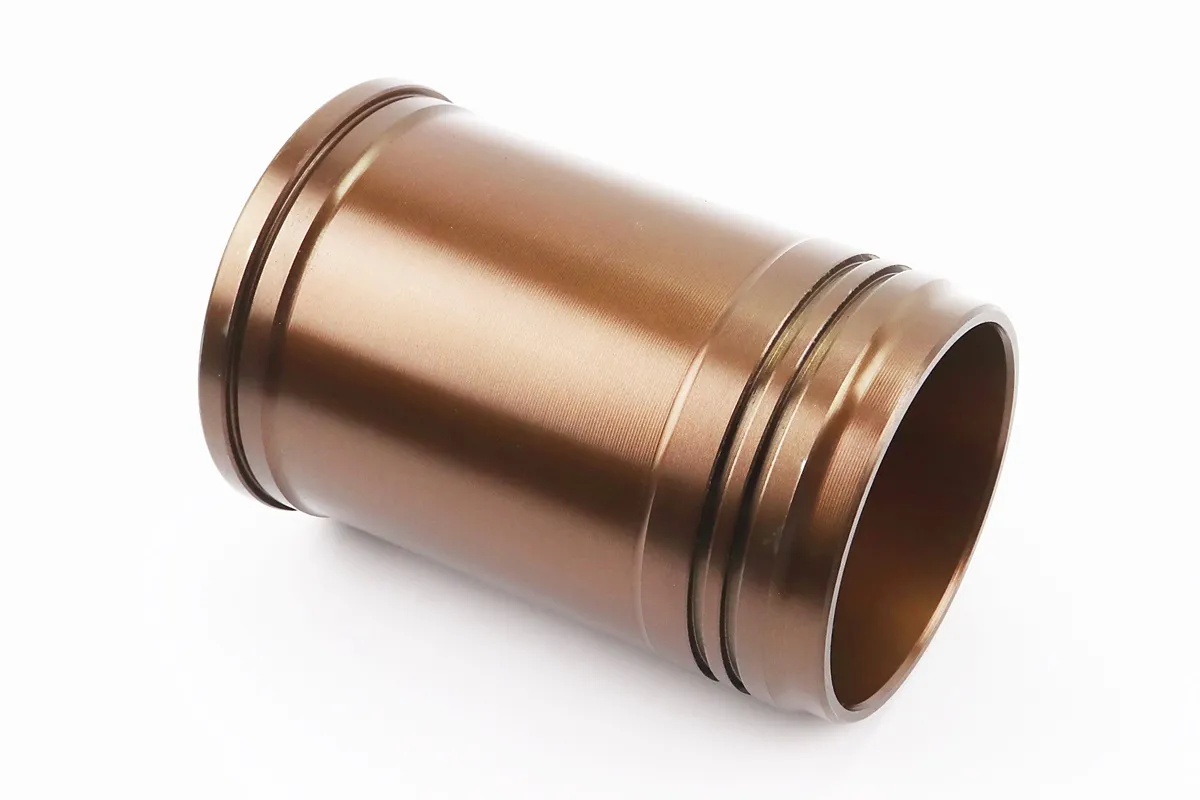 Гільза циліндра R190N (H-160mm, Dпоршня-90mm, Dвінця-108,75mm, Dверх.пояс-104,75mm, Dниж.пояс-103mm), жовта, з насічкою (S_999568)