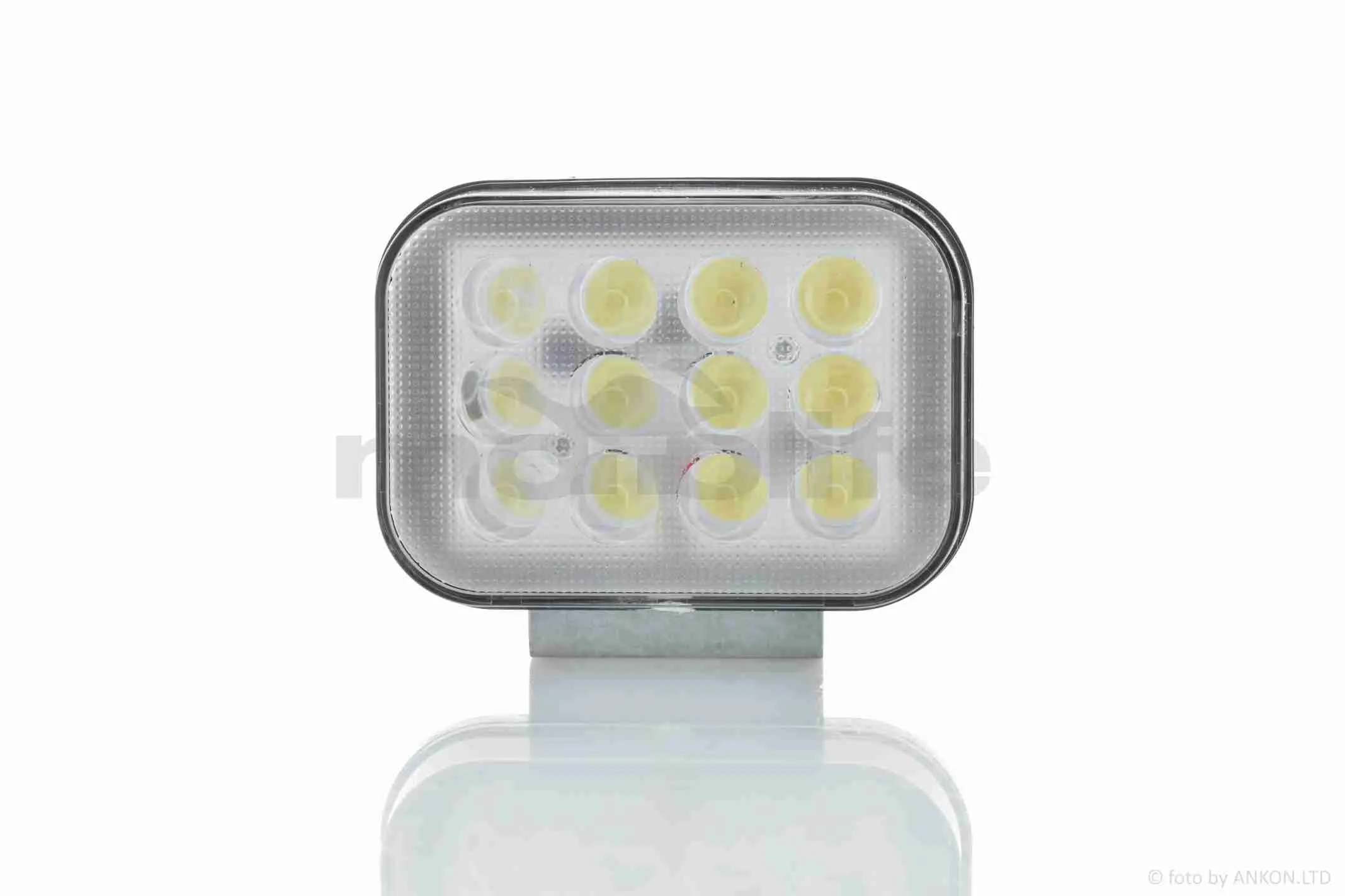 Фара додаткова  діодна, прямокутна, 100-72mm, 12-80W, IP67, біле/жовте світло  #LPS-2173 (A_AT-003480)