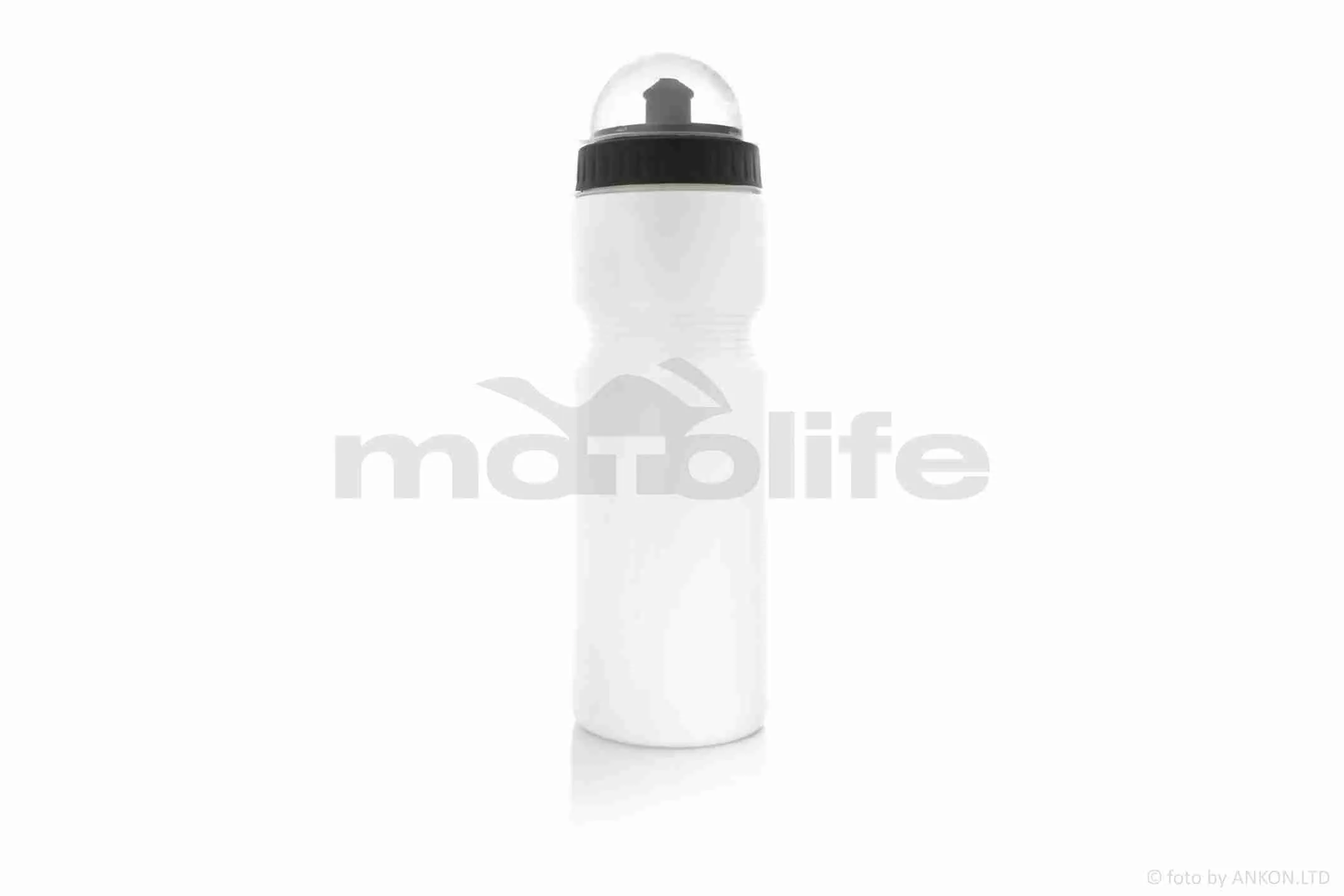 Пляшка для води вело  750ml, біла (A_AT-005798)