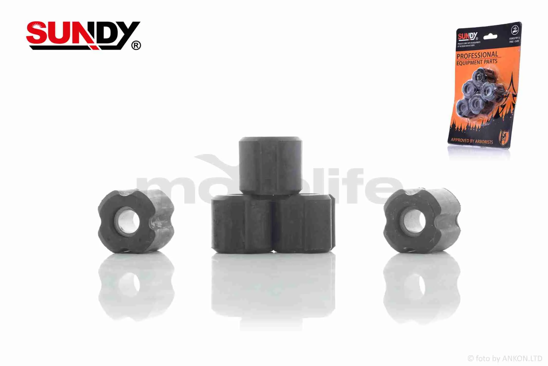 Втулки ковзання штанги коси к-кт  23.5-8mm  5шт  