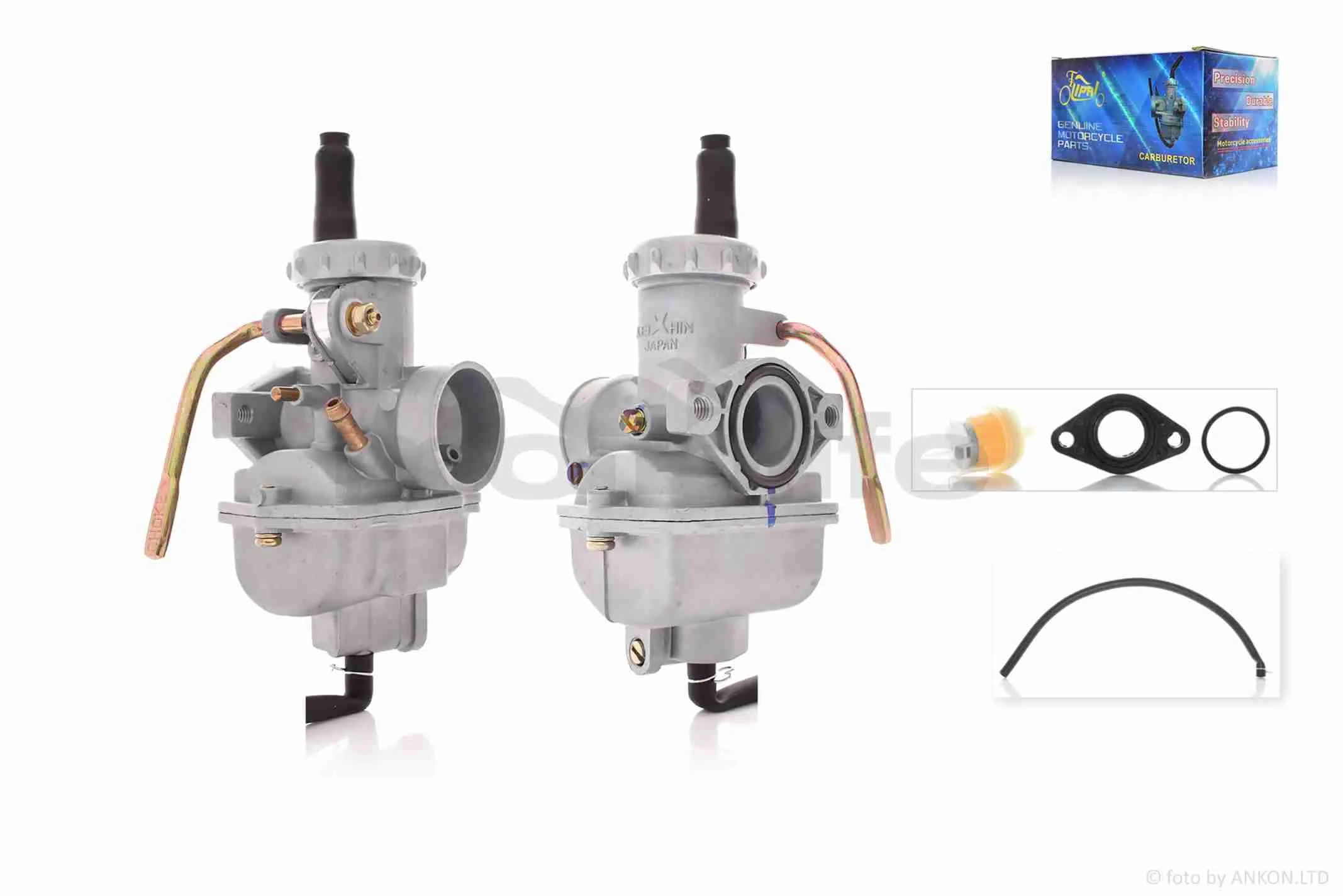 Карбюратор  PZ20  Alpha 110/125  d20  підкачування ручне зліва  #PRO  