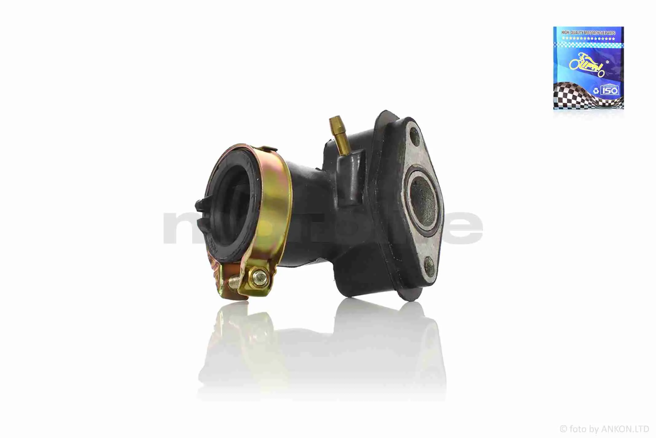 Колектор впускний карбюратора  GY6 50  d26/17,5  