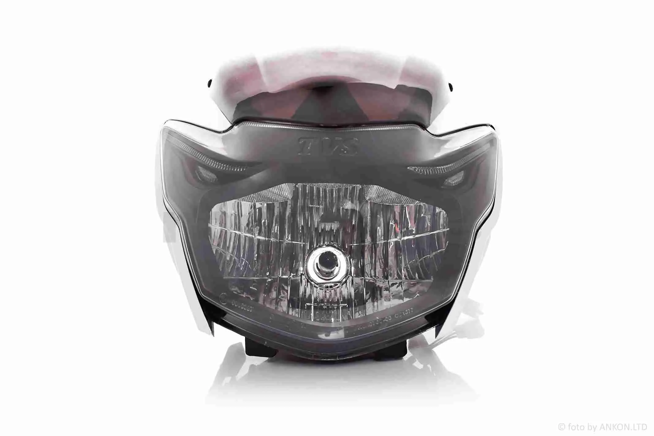 Обтічник з фарою  TVS APACHE180  чорний (A_AT-010744)