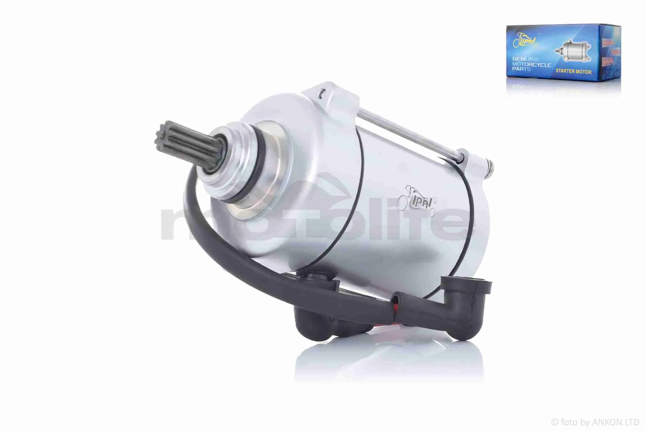 Електростартер  CG125/150  9 шліців  +дріт  