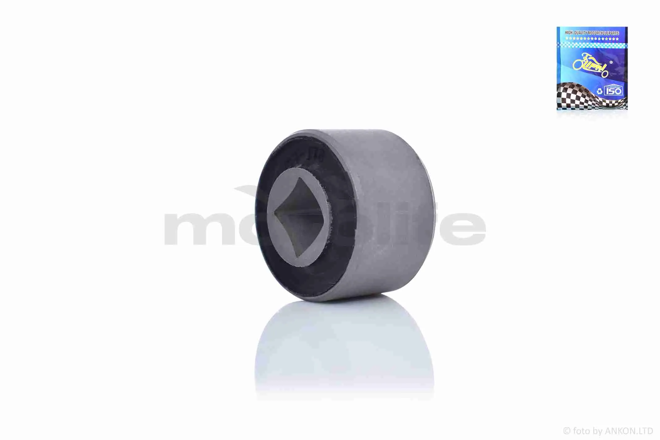 Сайлентблок  30-19/22-10mm  (маятник JOG)  під квадрат 10mm  