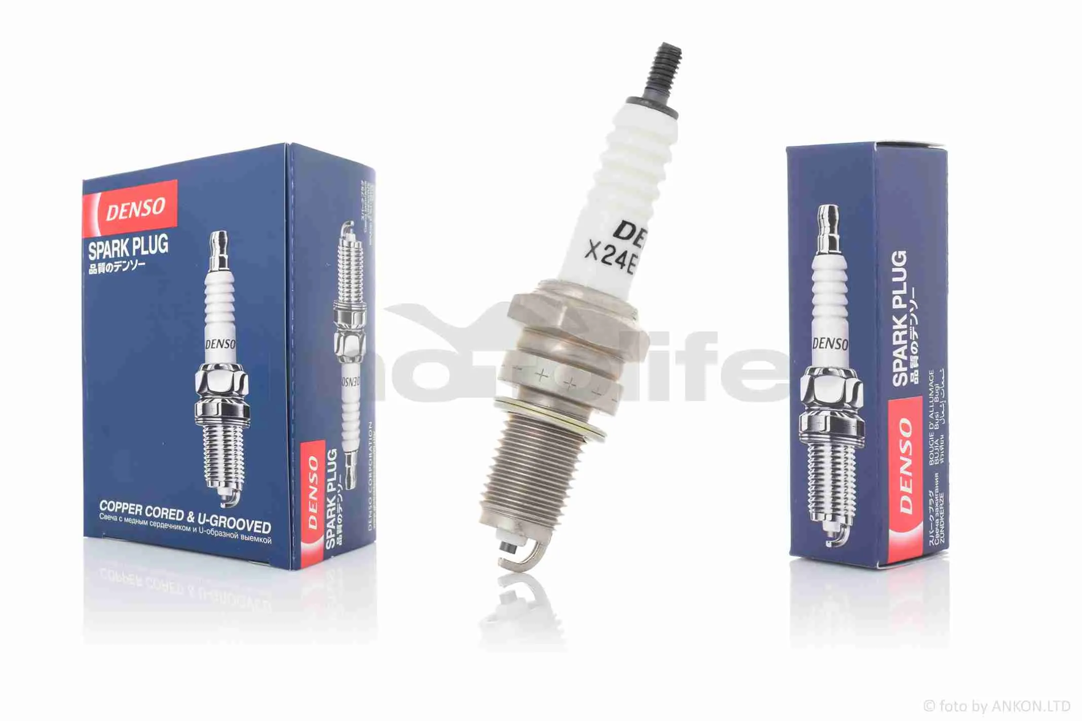 Свічка запалювання  4T  M12x1.25  L19  X24EPR-U9  з резистором  