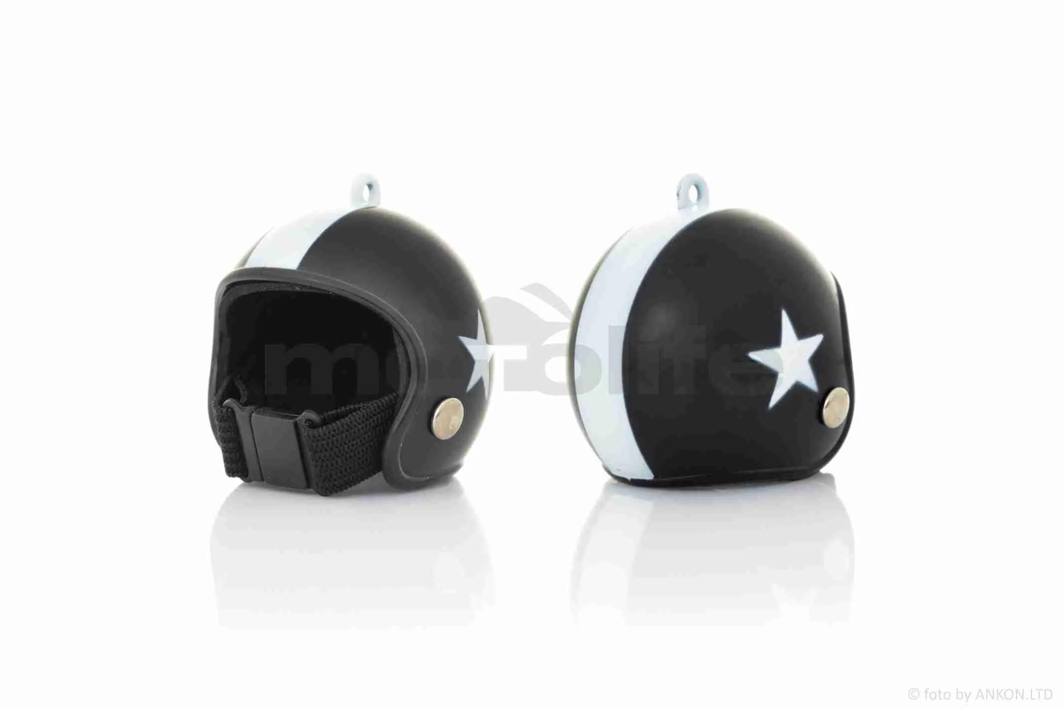 Брелок без ланцюжка  HELMET  #1  STAR BLACK/WHITE (A_AT-023433)