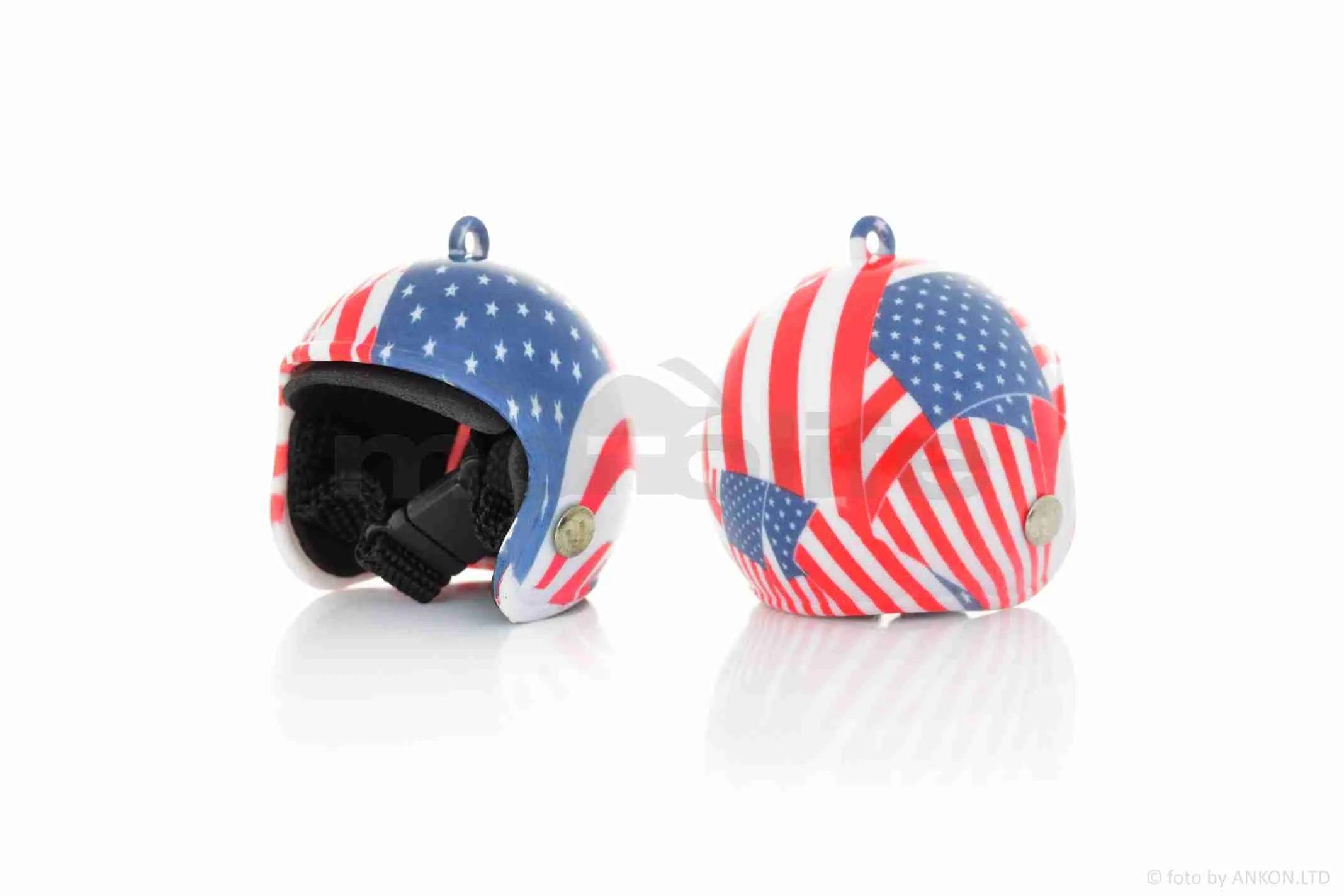 Брелок без ланцюжка  HELMET  #59  USAFLAG (A_AT-023437)