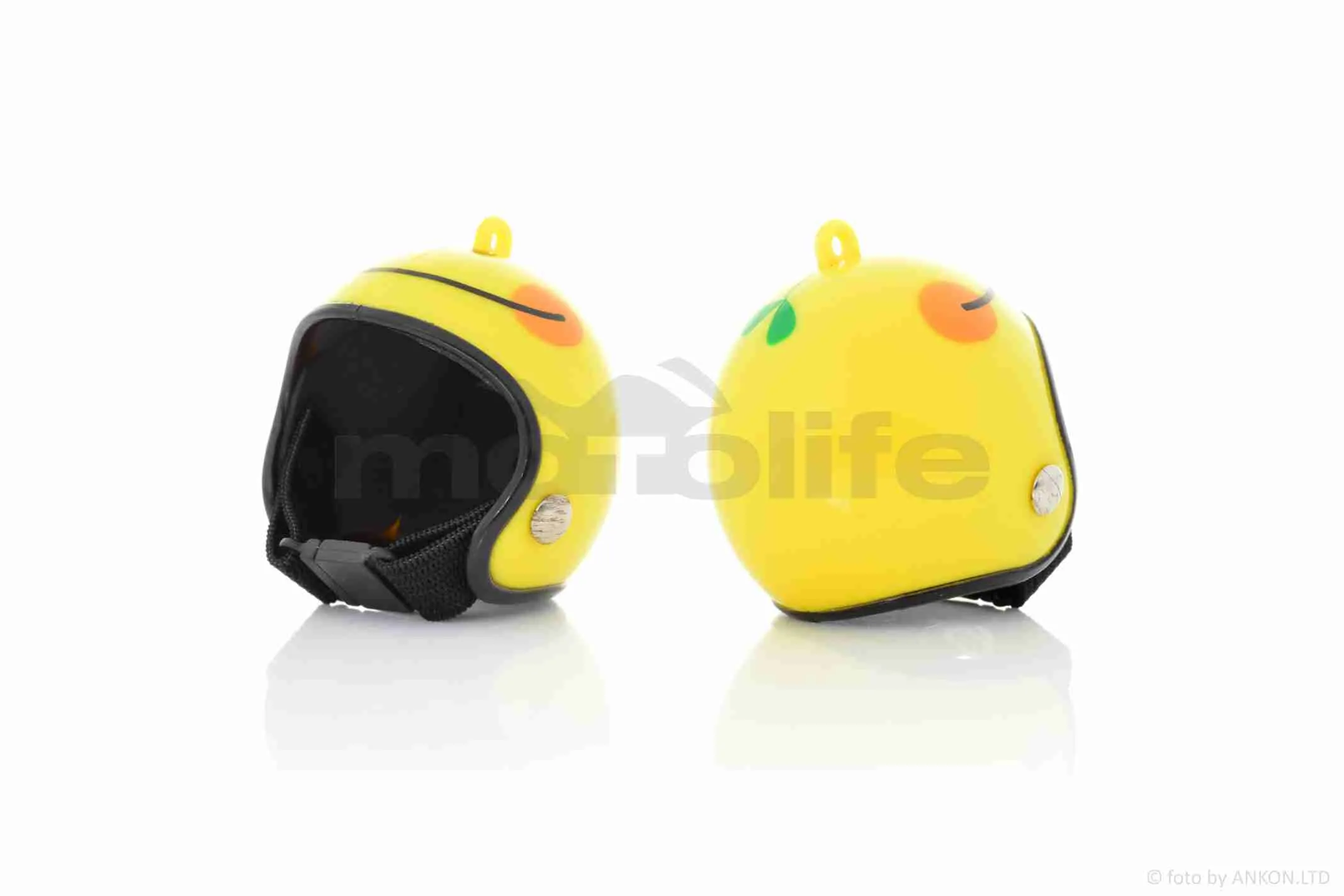 Брелок без ланцюжка  HELMET  #65  YELLOW (A_AT-023451)