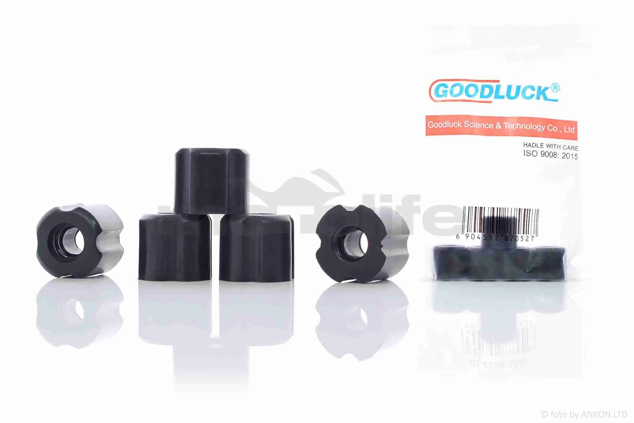 Втулки ковзання штанги коси к-кт  25.5-8mm  5шт  авіакомпозит (A_AT-024391)