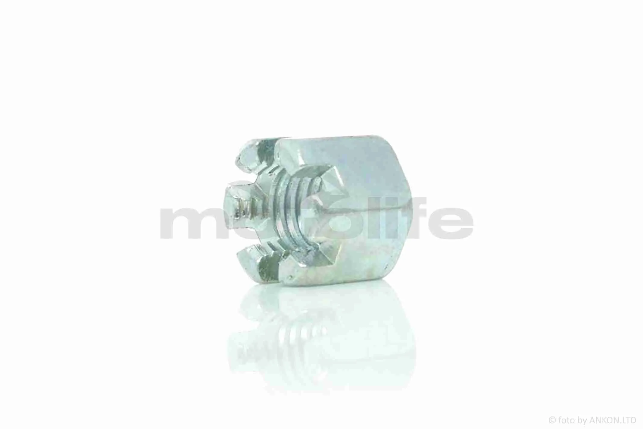 Гайка корона під шплінт  M12-1.50  (A_AT-025097)