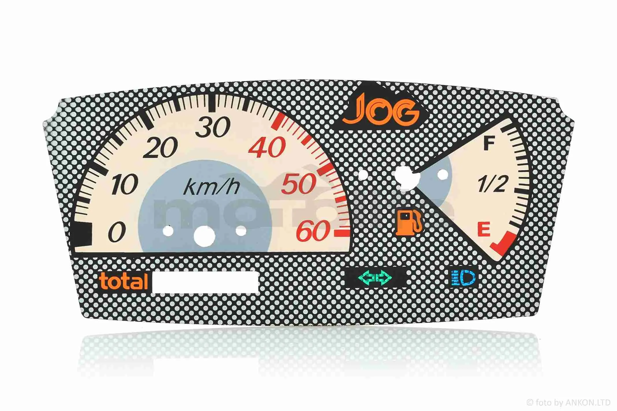Накладка панелі приладів  JOG  60км/год, під карбон (A_AT-025920)