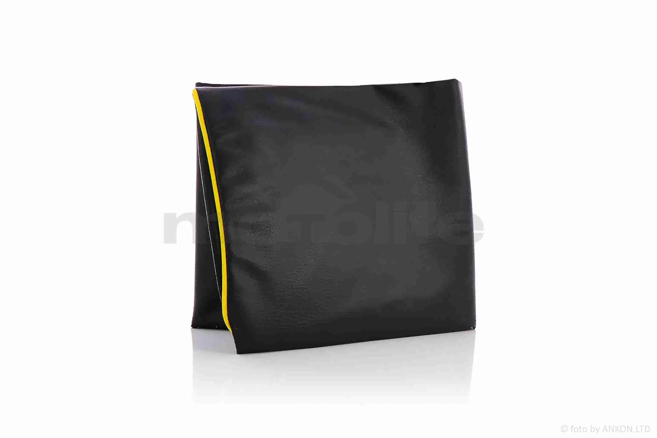 Чохол сидіння  Yamaha AEROX  чорний, жовтий кант  