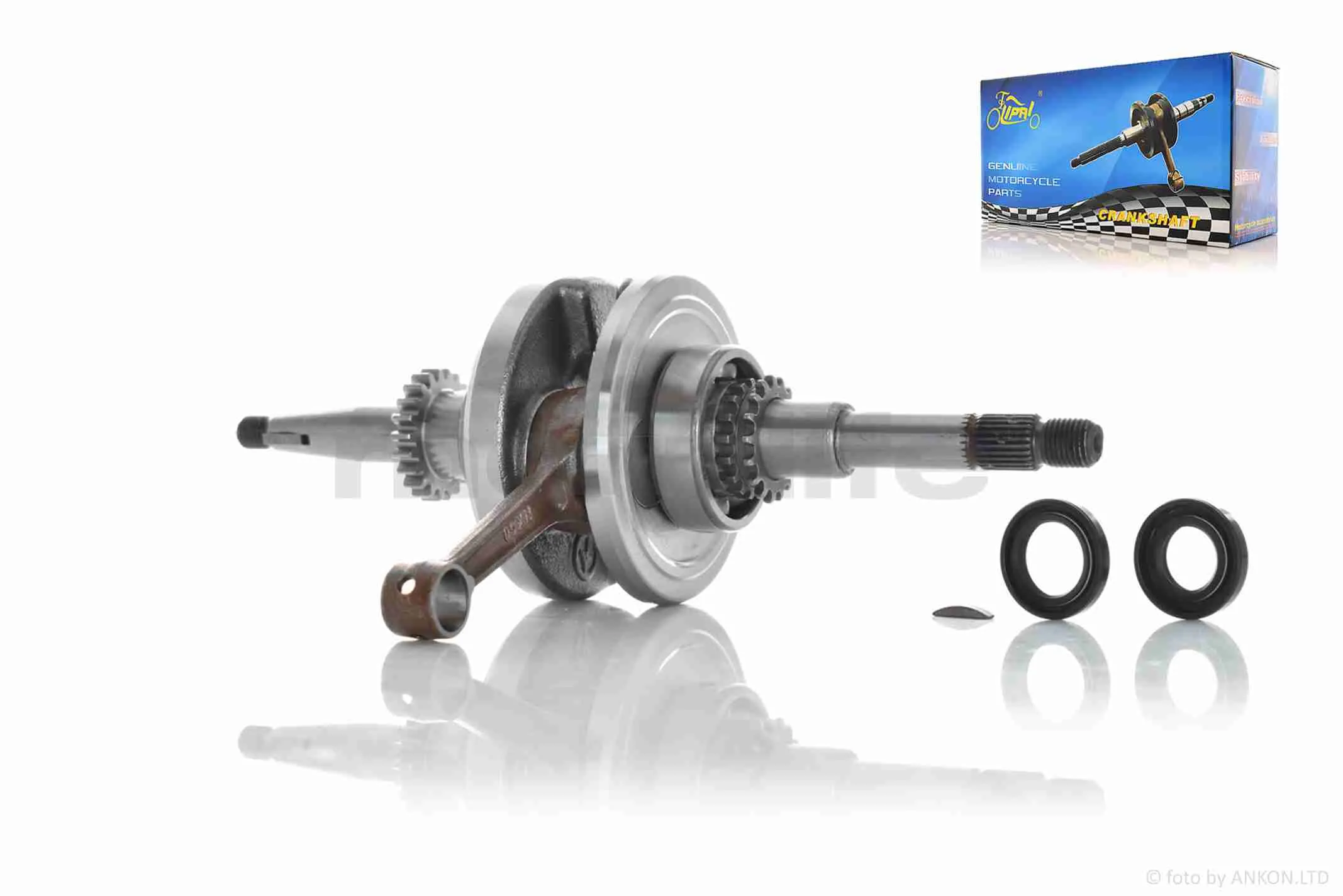 Колінвал  GY6 50/80  22T  #PRO  