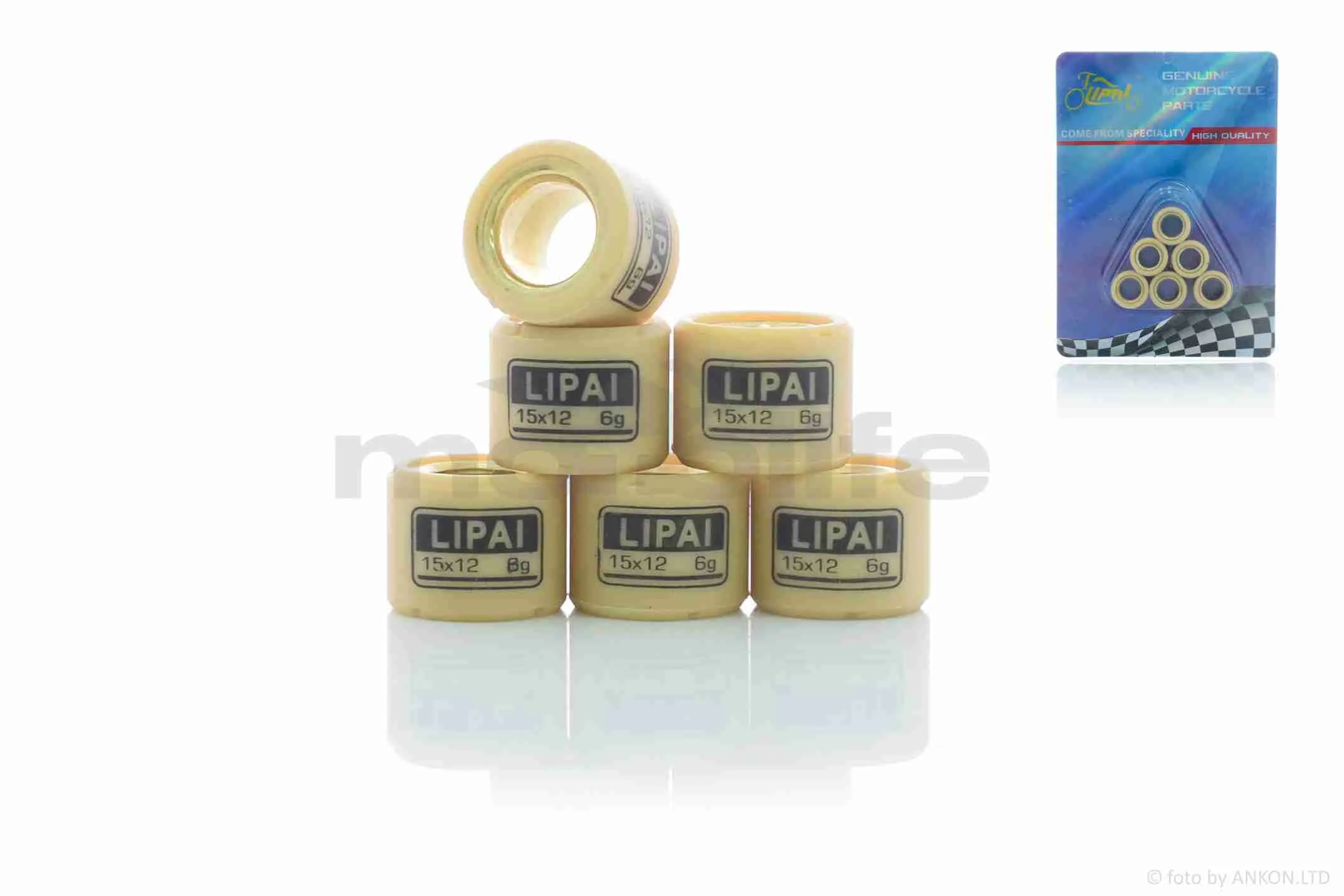 Ролики варіатора  Yamaha  15-12  6.0g  