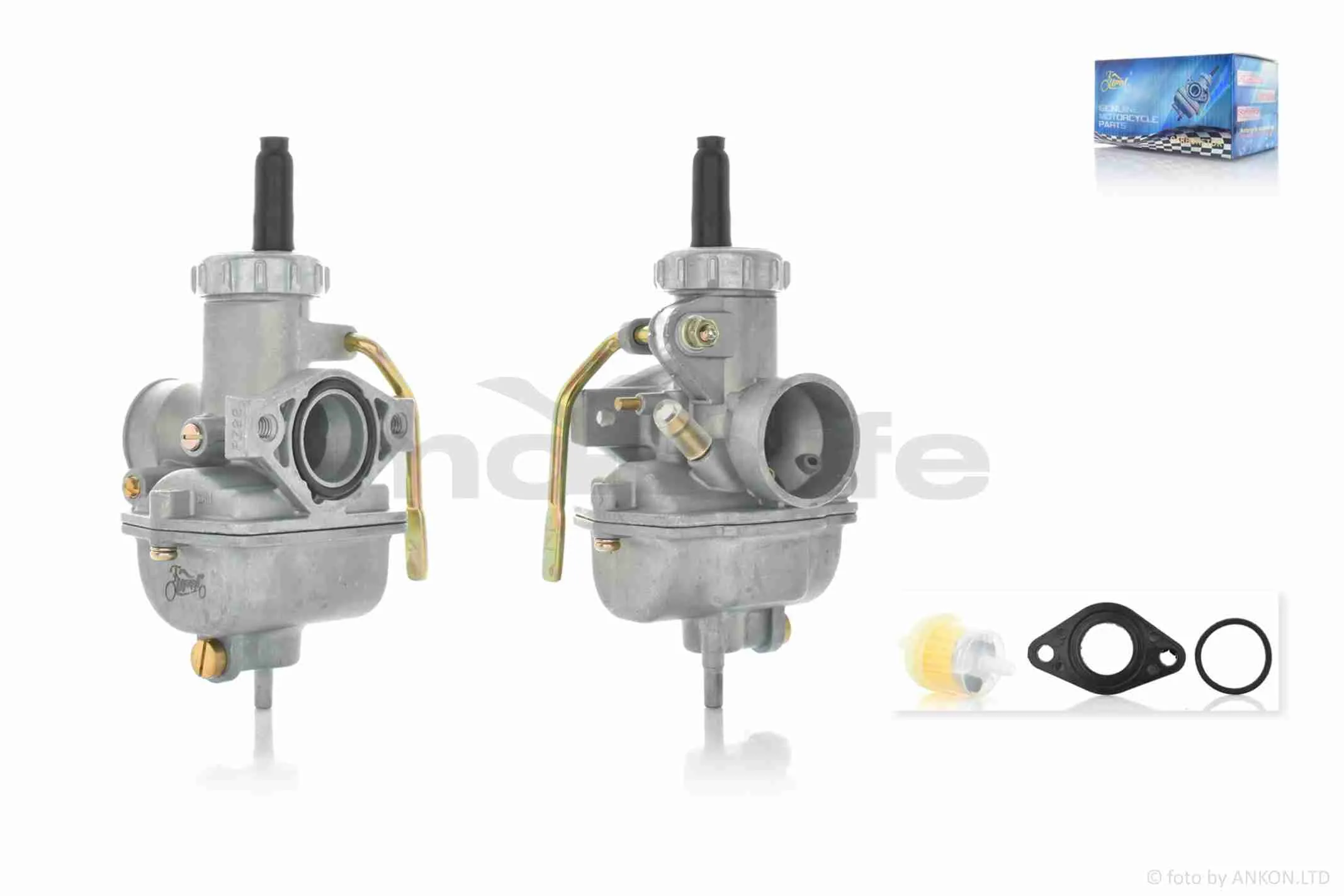 Карбюратор  PZ20  Alpha 125, TTR125  d22  підкачування ручне зліва  #PRO  
