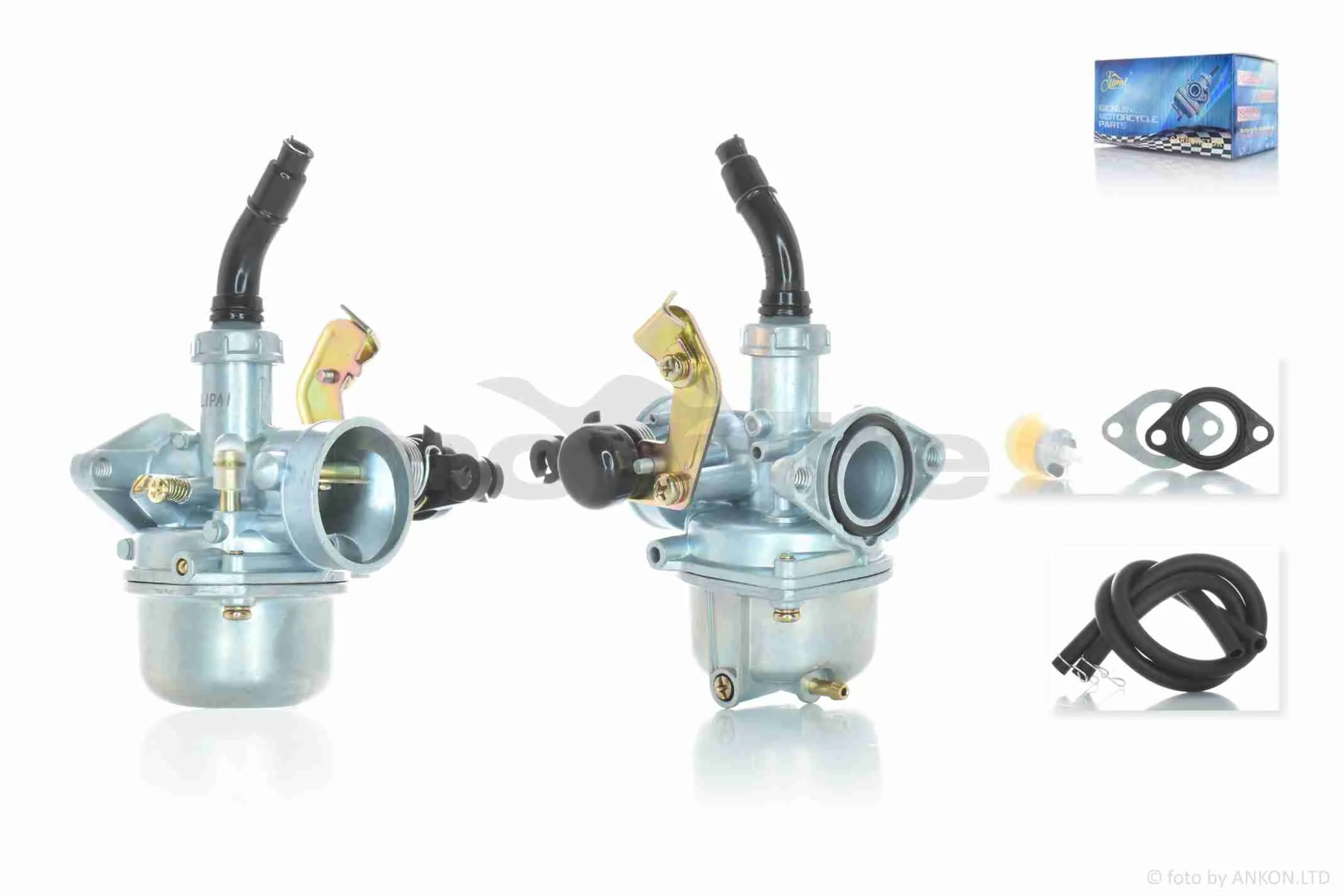 Карбюратор  PZ19  Delta, ATV 70/110  d19  підкачування під трос праворуч  #PRO  