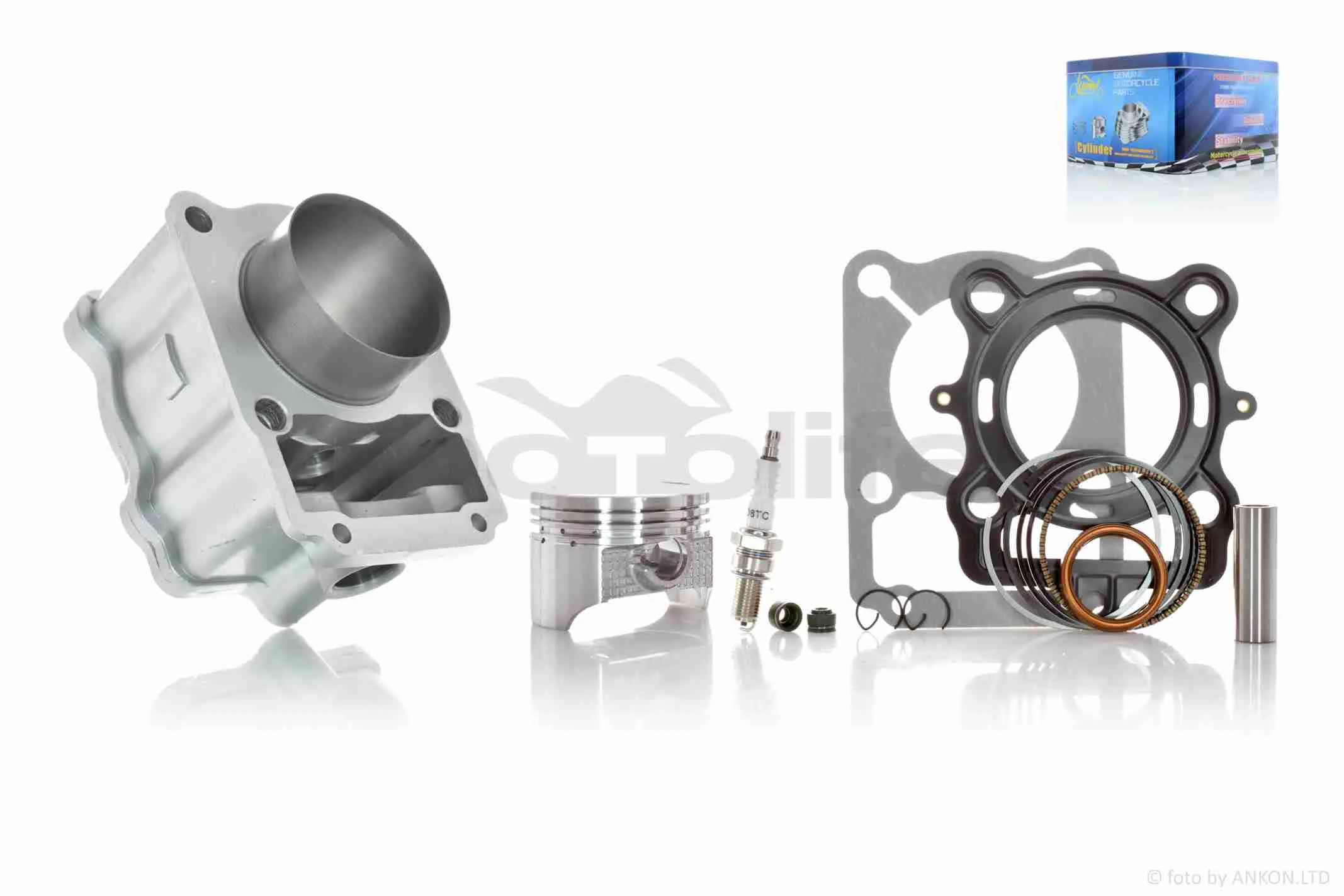ЦПГ  CG200 (163FML)  D63.5, p15, h76, рідинне охолодження  #PRO  