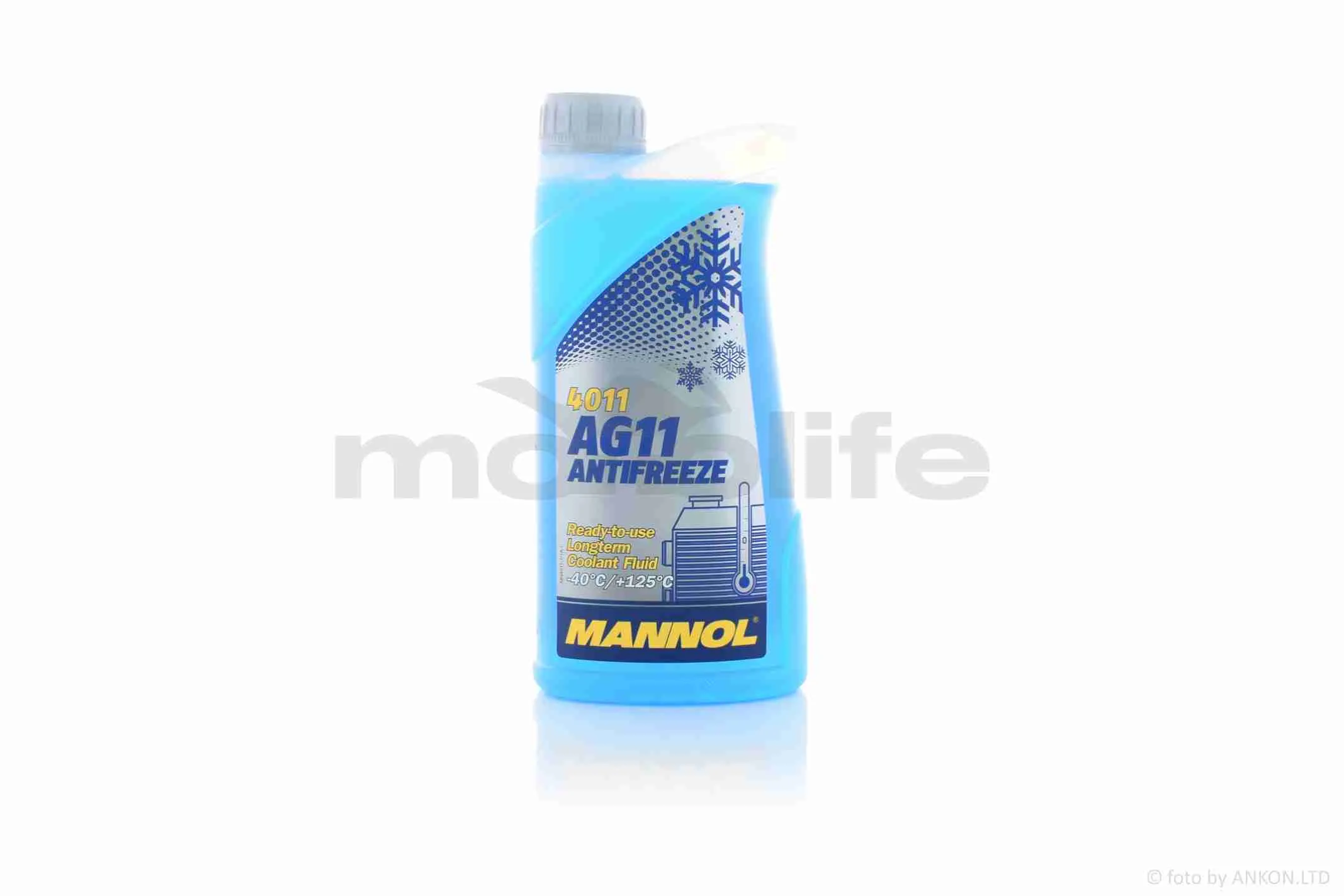 Охолоджуюча рідина  1л  ANTIFREEZE  AG11  (BLUE)  