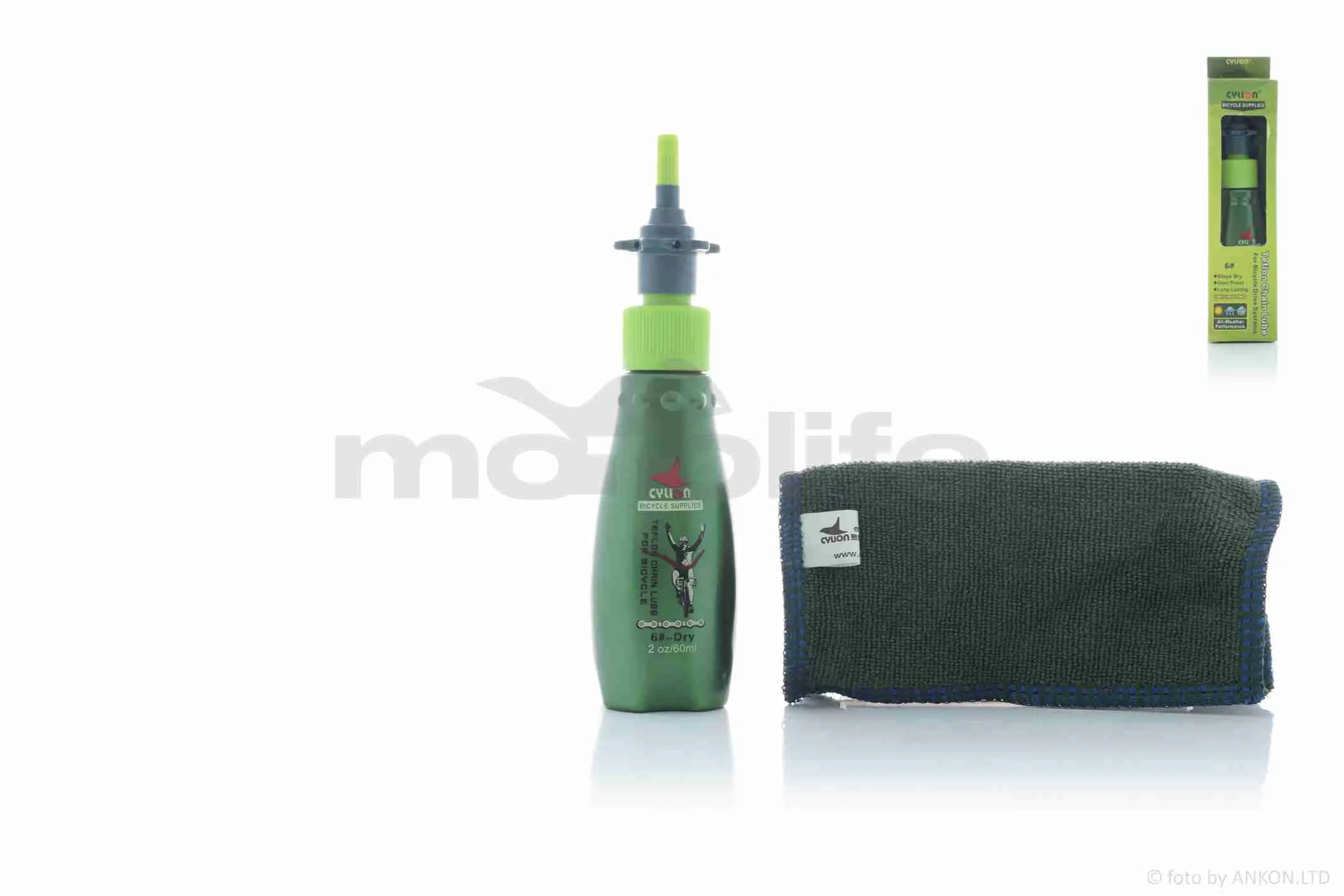 Змащення ланцюга вело  60ml  +мікрофібра  