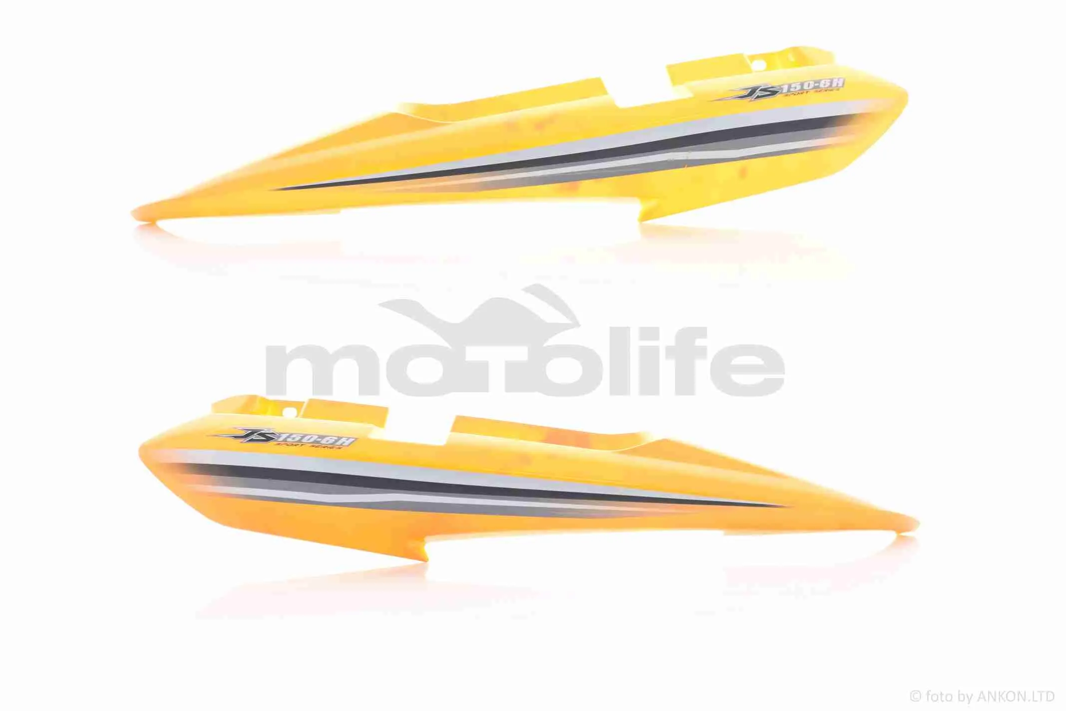 Пластик  JIANSHE JS150-6H  боковини, жовтий (A_AT-033843)