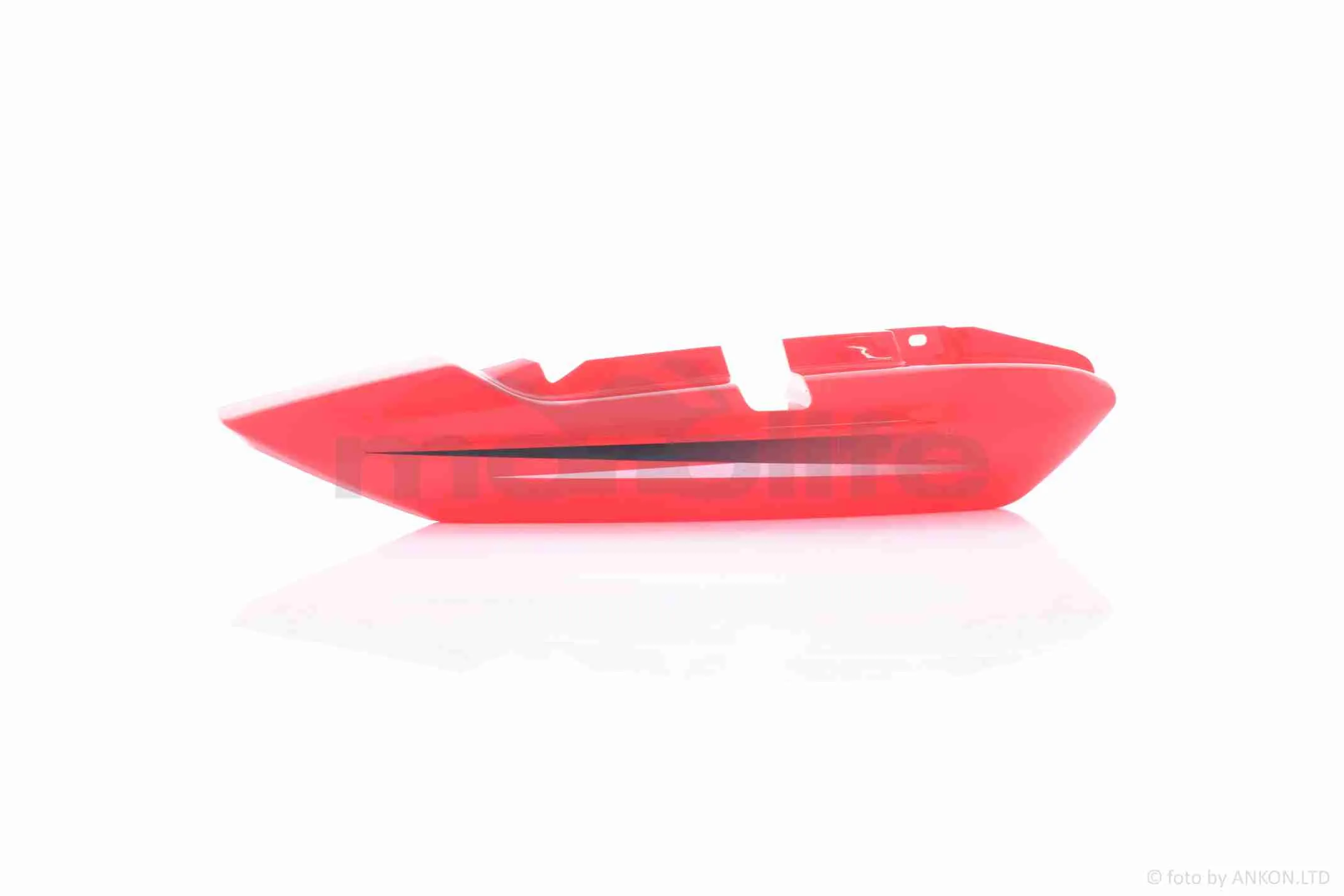 Пластик  JIANSHE JS125-6A  боковина, права, червона (A_AT-033848)