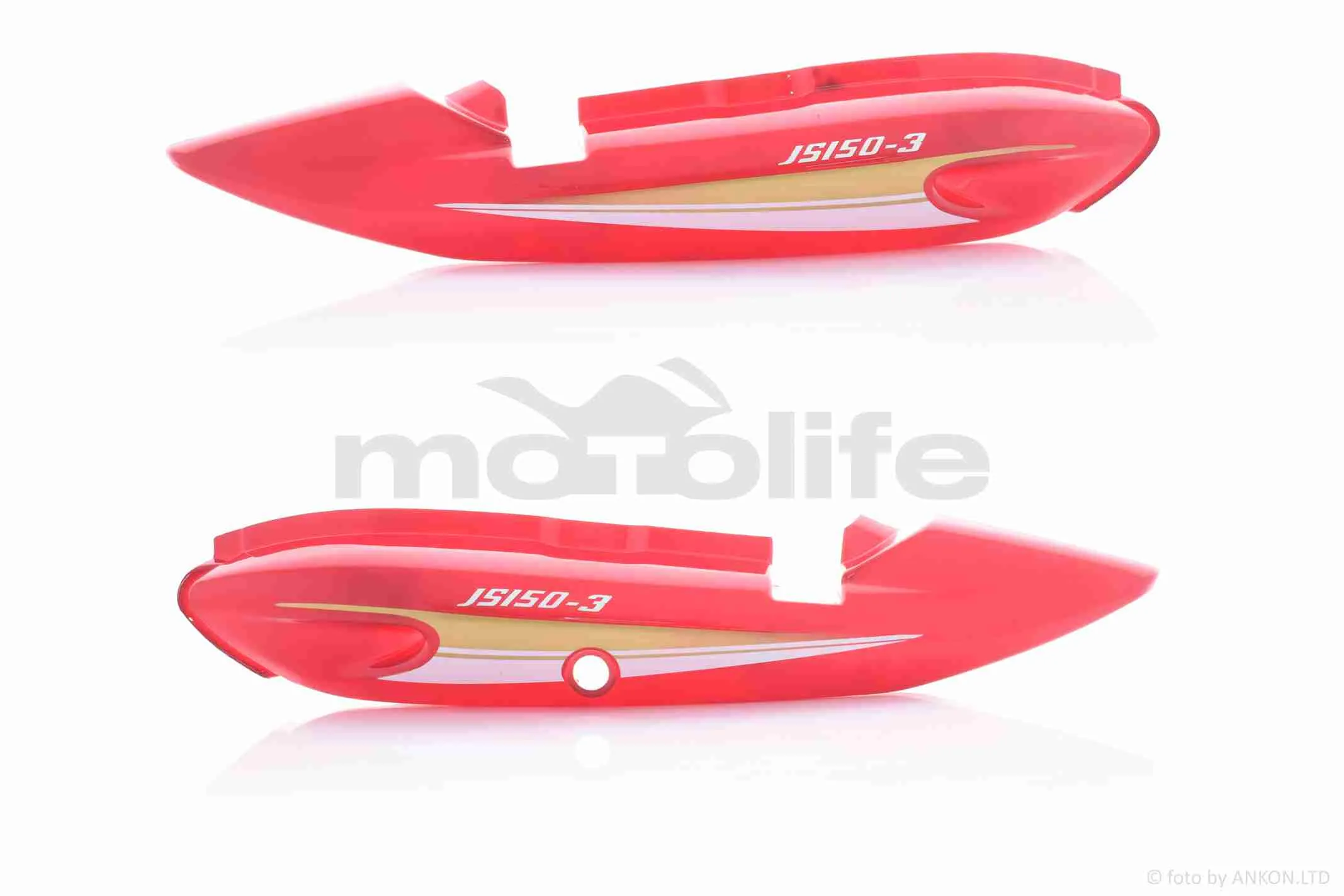Пластик  JIANSHE JS150-3  боковини, червоний (A_AT-033866)