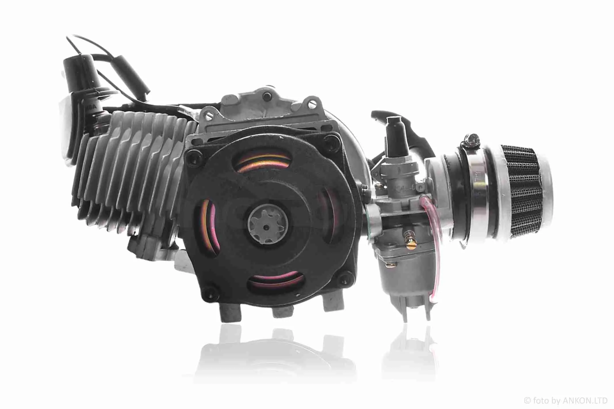 Двигун  POCKET BIKE, ATV  2T  50cc  (карбюратор, нульовик) (A_AT-004991)